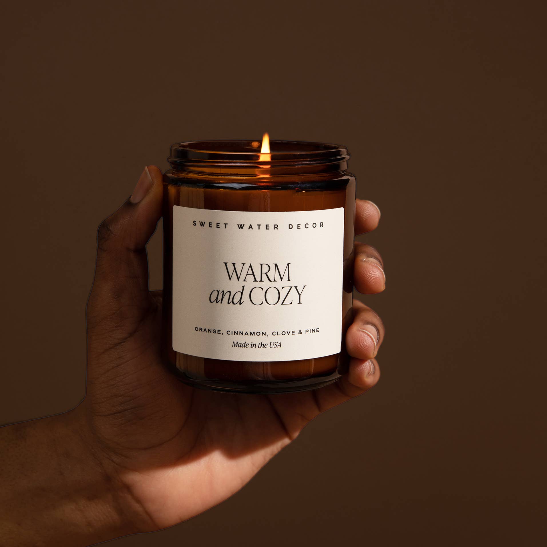 Warm and Cozy 9 oz Soy Candle