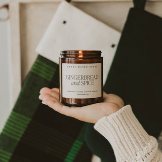 Gingerbread and Spice 9 oz Soy Candle