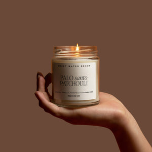 Palo Santo Patchouli 9 oz Soy Candle