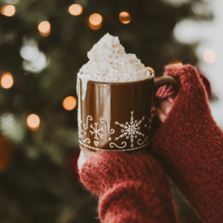 Gingerbread Stoneware Coffee Mug