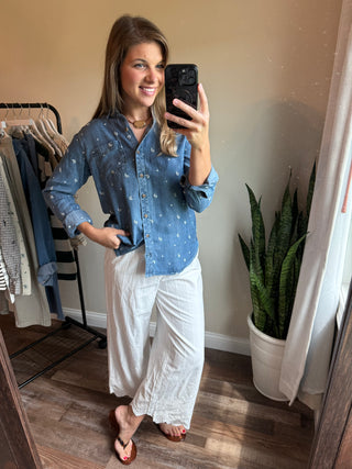 Bae Shirt, Nelly Paisley - The Red Thread Boutique