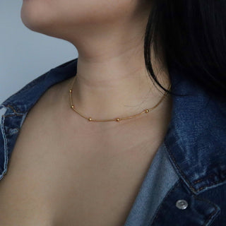 Satellite Choker Necklace