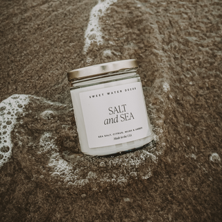 Salt and Sea 9 oz Soy Candle