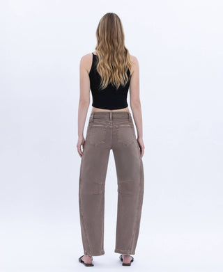 Lucy Crop Barrel Jeans