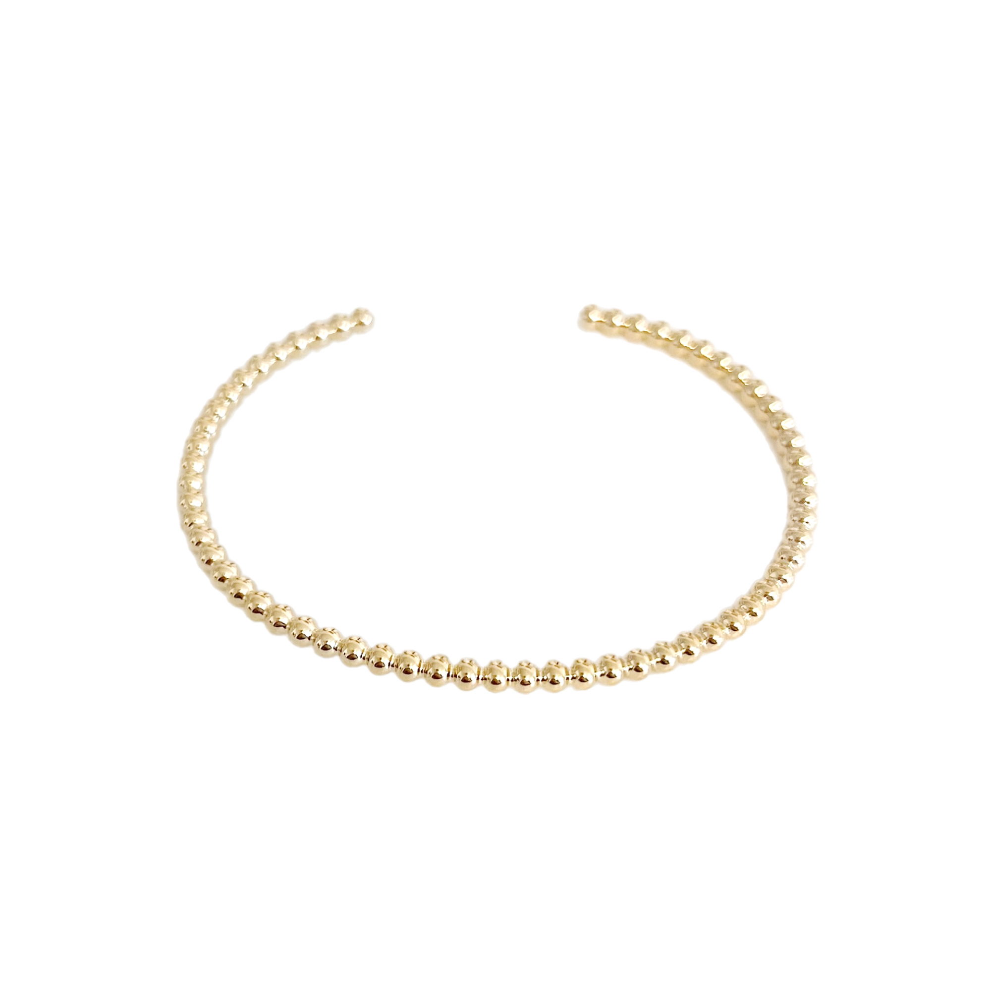 Ball Bracelet: Gold