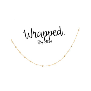 Gold Ball Choker