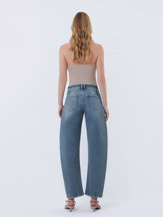 Slim Barrel Jeans - The Red Thread Boutique