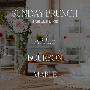 Sunday Brunch 9 oz Soy Candle