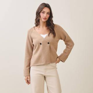 Double Button Cardigan