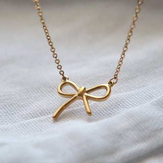 Bow Necklace