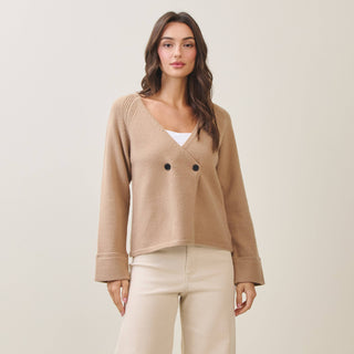 Double Button Cardigan