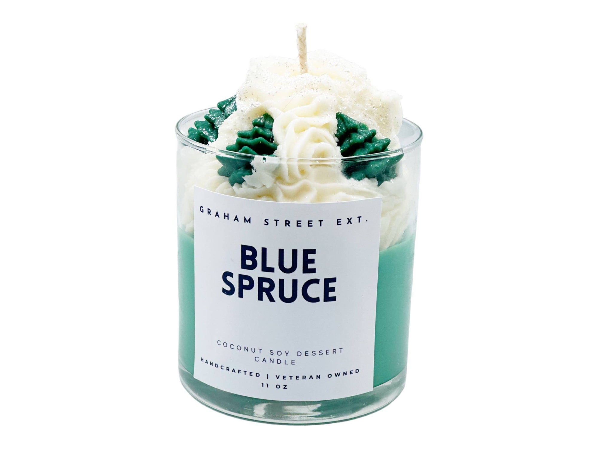 Blue Spruce Dessert  Candle