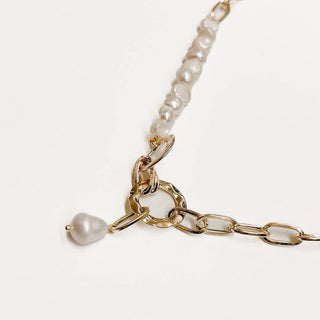 Pacific Pearl Link Chain Necklace