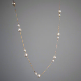 Alina Double Pearl Necklace