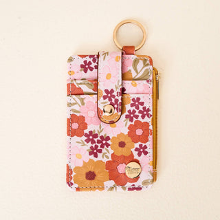 Keychain Wallet-Wild About You Cream