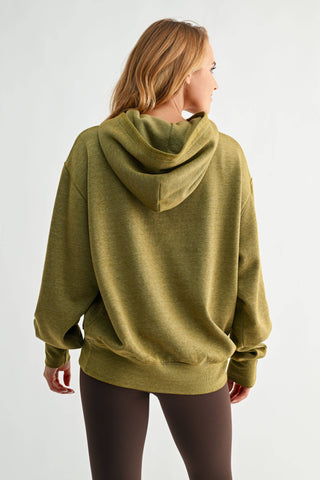 Burnout Bliss Fleece Hoodie