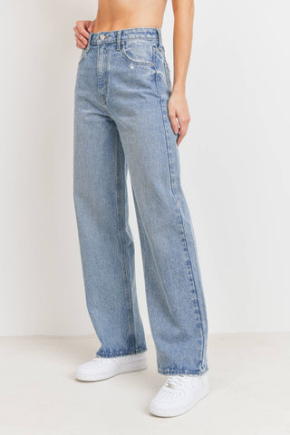 High Waist Skater Jeans