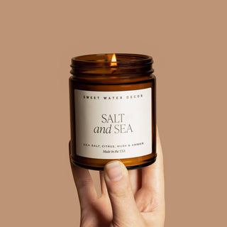 Salt and Sea 9 oz Soy Candle