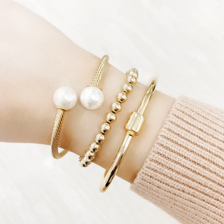 Pearl Cable Bracelet