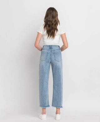High Rise Barrel Jean