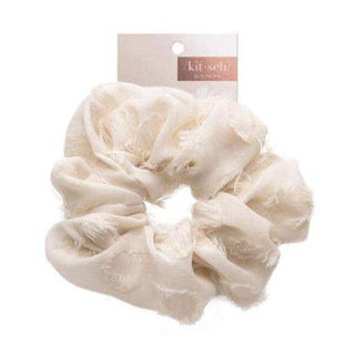 Brunch Scrunchie - Frayed Linen