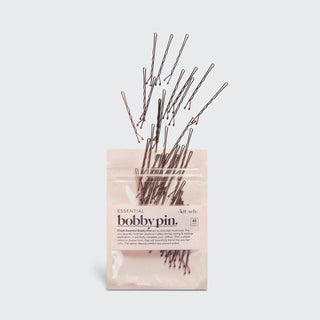 Essential Bobby Pins 45pc - Brown