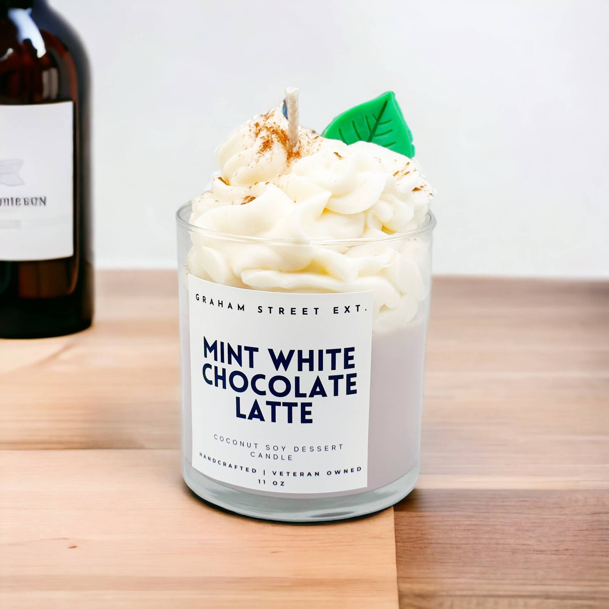 White Chocolate Mocha Latte Dessert Candle