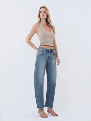 Slim Barrel Jeans - The Red Thread Boutique