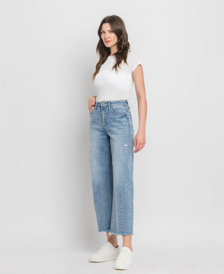 High Rise Barrel Jean