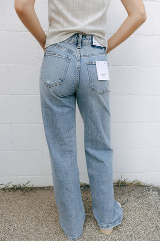90's Super High Rise Wide Jeans - The Red Thread Boutique