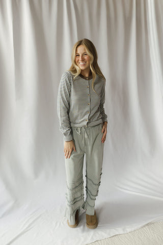 Merle Stripe Cardigan