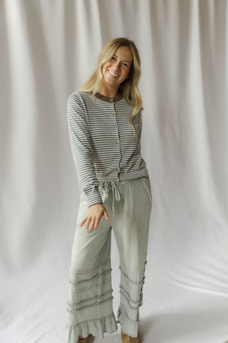 Merle Stripe Cardigan