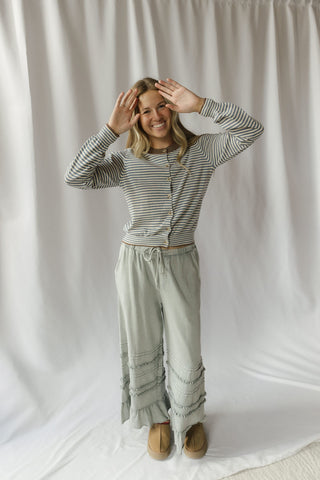Merle Stripe Cardigan