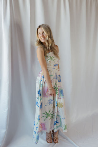 Marli Vacay Midi Dress, Ivory