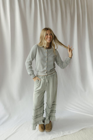 Merle Stripe Cardigan