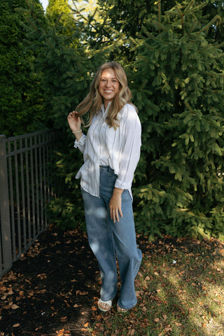 The Perfect Line Top, White by Z Supply *final sale