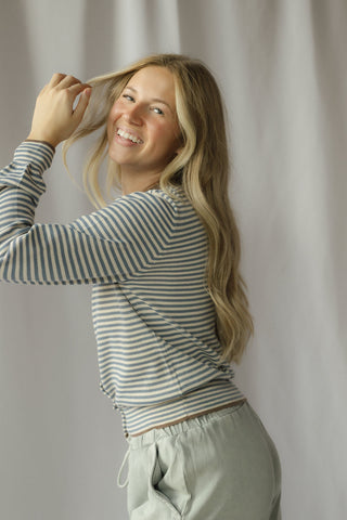 Merle Stripe Cardigan