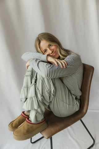 Merle Stripe Cardigan