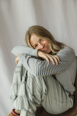 Merle Stripe Cardigan