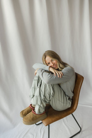Merle Stripe Cardigan
