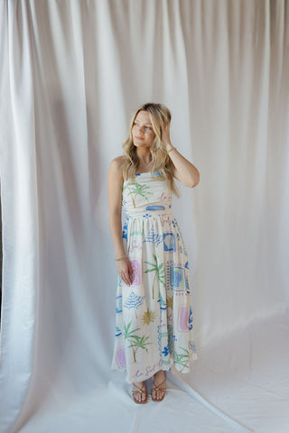 Marli Vacay Midi Dress, Ivory
