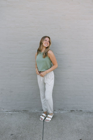 Bailey Stripe Jogger by Z Supply