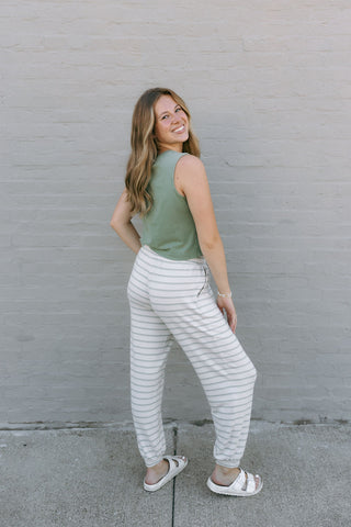 Bailey Stripe Jogger by Z Supply