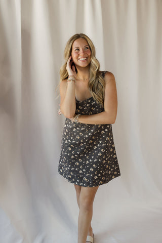 Maple Floral Mini Dress