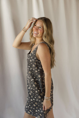Maple Floral Mini Dress