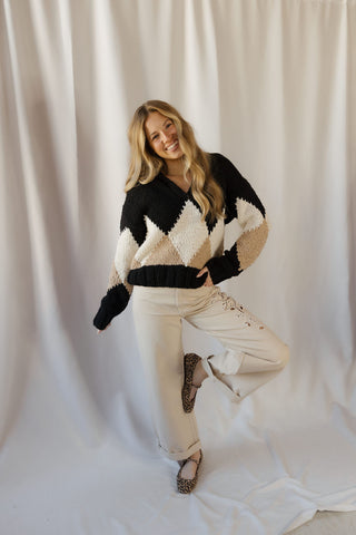 Z Supply Lexington Sweater, Black - The Red Thread Boutique