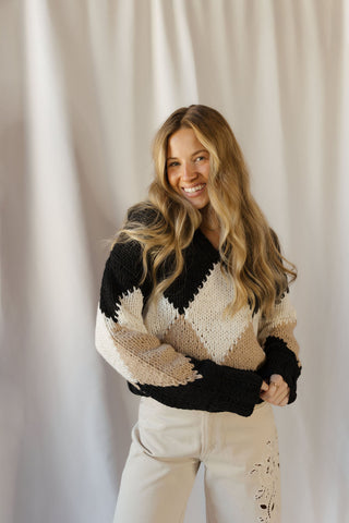 Z Supply Lexington Sweater, Black - The Red Thread Boutique