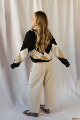 Z Supply Lexington Sweater, Black - The Red Thread Boutique