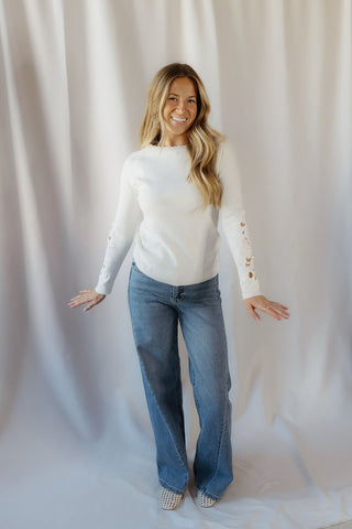 Twisted Barrel, Medium Wash - The Red Thread Boutique
