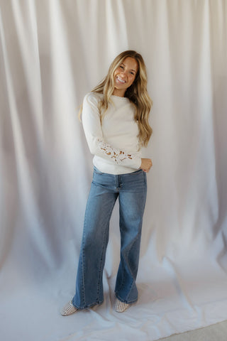 Twisted Barrel, Medium Wash - The Red Thread Boutique